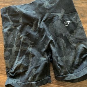 Gymshark camo shorts